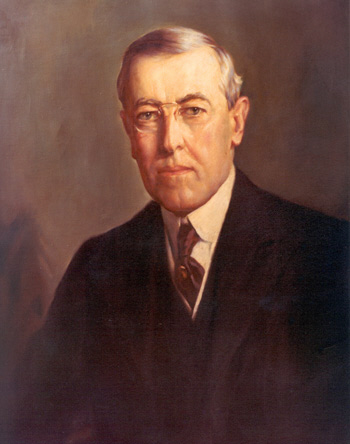 Woodrow Wilson was 
