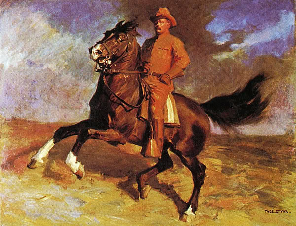 Teddy Roosevelt Rough Riders. Theodore ”Teddy” Roosevelt was