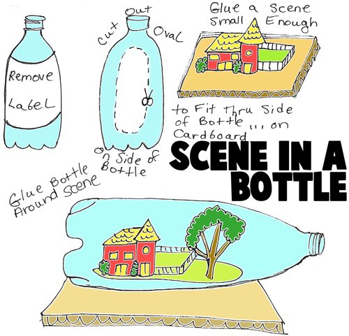 scenes in bottles picture