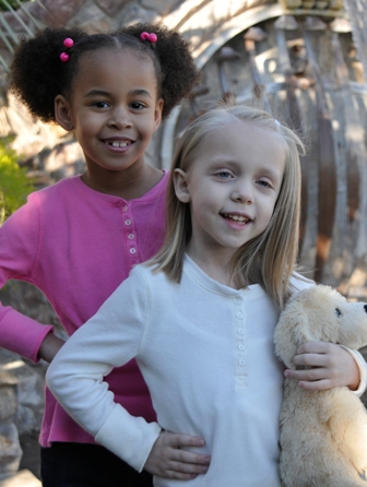 two little smiling angels picture