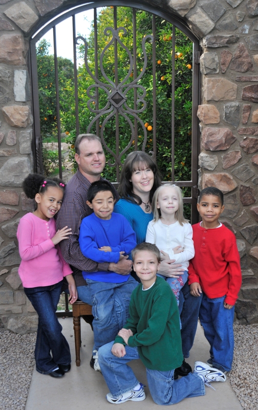 special needs family picture