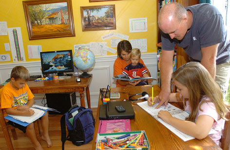 home schooling pictures