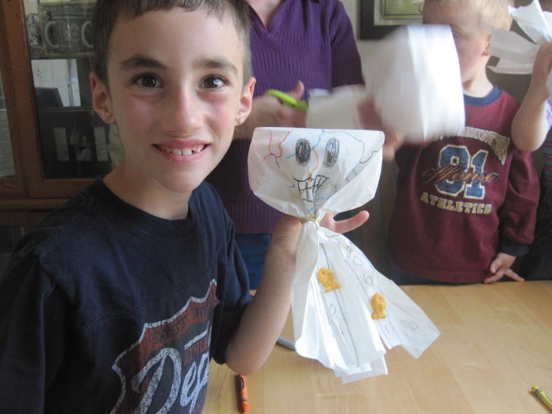 paper bag octopus craft pic