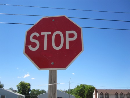 stop sign picture