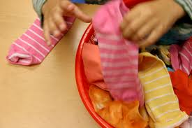 folding socks chore picture