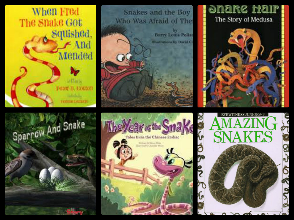 snake books