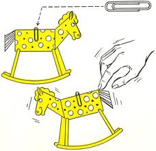 paper rocking horse